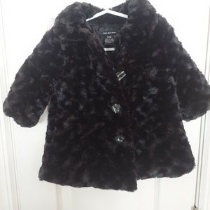 Calvin Klein faux fur jacket